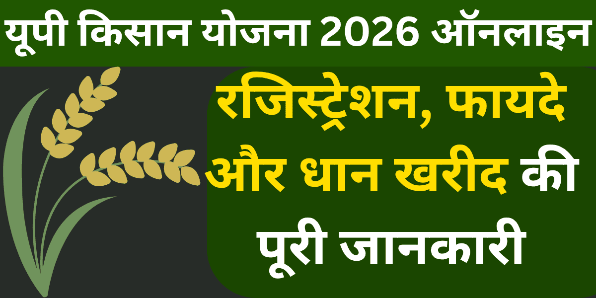 UP Kisan Yojana 2026: Online Registration, Benefits, and Complete Information on Paddy Procurement.